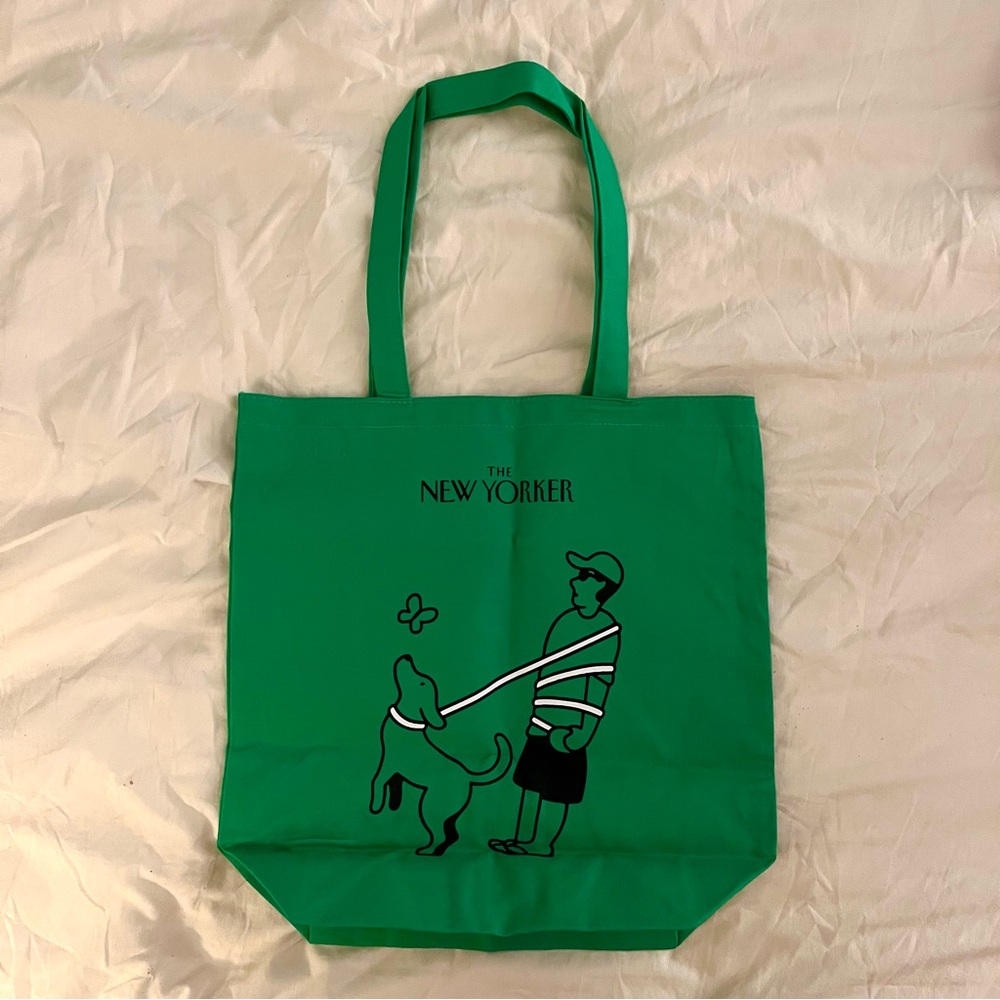 The New Yorker Limited Edition Green Tote Bag
